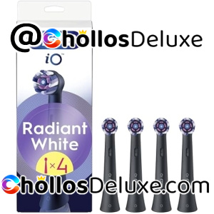 4x Oral-B iO Radiant White Cabezales