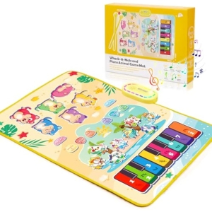 Gleamkid Tapete Musical Infantil 25 Sonidos Luces