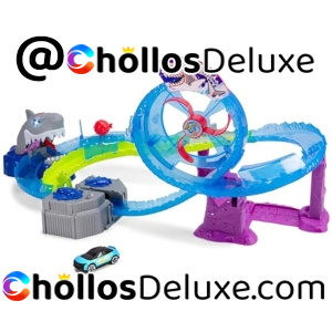 Dickie Toys Pista de Carreras White Shark