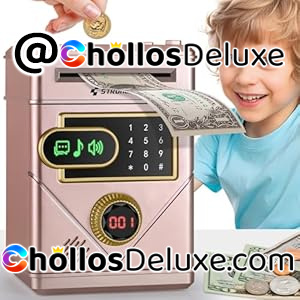 Ltteaoy Hucha Electrónica Infantil Pantalla Táctil