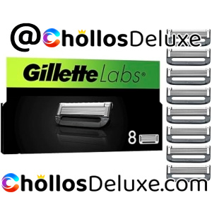 8x Gillette Labs Recambios Afeitado