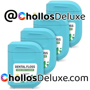 4x By Amazon Hilo Dental Encerado Menta 50m