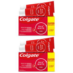 4x Colgate Max White One Pasta Dientes 75ml
