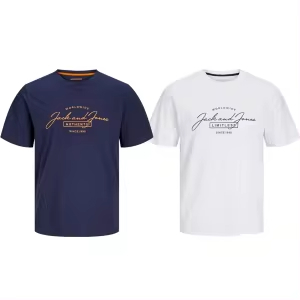 2x Jack & Jones Jwhferris Camisetas Algodón