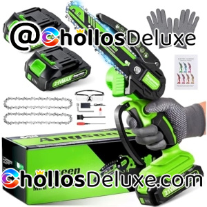 Mini Motosierra Batería 6" +Extras