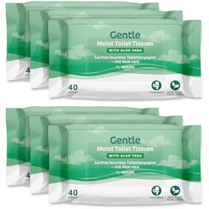 6x Toallitas Húmedas WC Aloe Vera