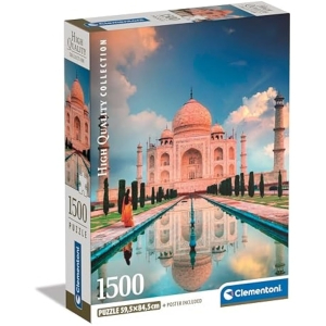 Clementoni Collection Taj Mahal Puzzle 1500 Piezas