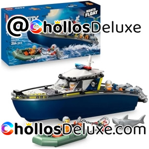 Lego City Persecución En Barco De Policía
