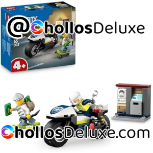 Lego City Persecución En Moto De Policía