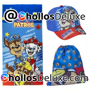 Pack Verano Patrulla Canina Toalla +Saco +Gorra