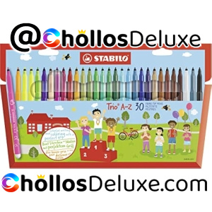 Stabilo Trio A-Z Rotuladores 30 Colores