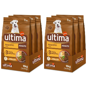 2x Ultima Pequeño Adult Pollo 9kg