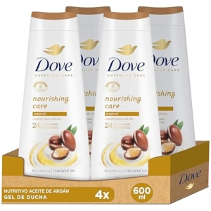 4x Dove Advanced Care Gel Ducha 600ml