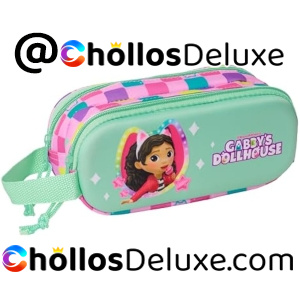Safta Gabby’s Dollhouse Estuche Doble 3D