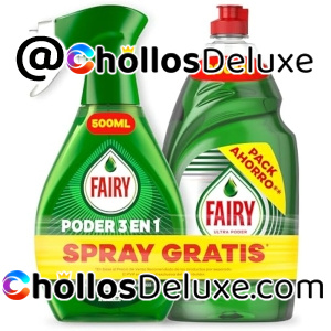 Fairy Ultra Poder+Sin Remojo Pack Limpieza Cocina