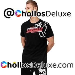 Lonsdale Camiseta de Manga Larga Walkey Hombre