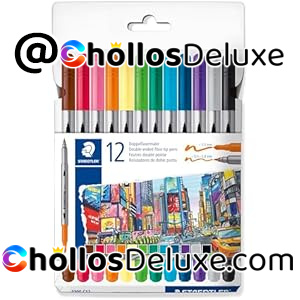 12x Staedtler Design Journey Rotuladores Doble Punta