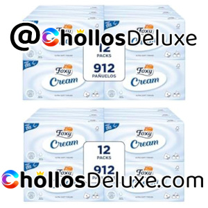 24x Foxy Cream Pañuelos Faciales 4 Capas