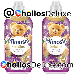 2x Mimosin Origins Suavizante Violeta Campestre 50 Lavados