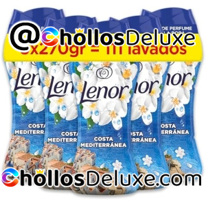 5x Lenor Perlas Perfume Brisa Marina 270g
