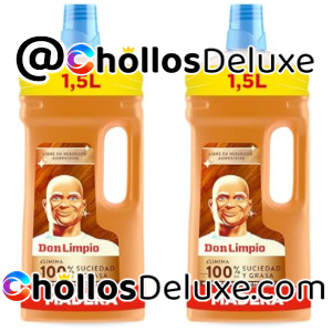 2x Don Limpio Madera Friegasuelos 1.5L