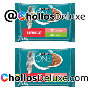 2x Purina ONE Sterilcat Comida Húmeda Gatos Esterilizados