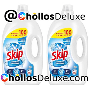 2x Skip Detergente Líquido 100 Lavados 4.5L