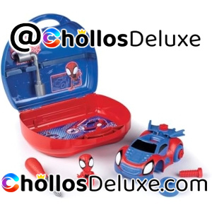 Smoby Spidey Maletín Herramientas +Coche