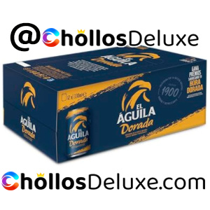 12x Cerveza El Águila Dorada 33cl