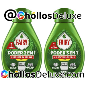 2x Fairy Poder Sin Remojo Limón Spray 500ml