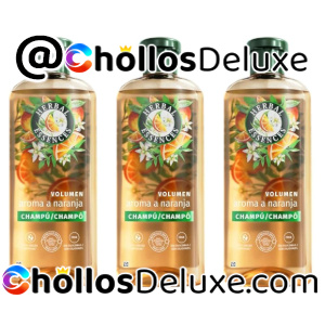 3x Herbal Essences Champús Volumen Naranja