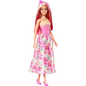 Barbie Princesa Muñeca Falda Mariposas Rosa