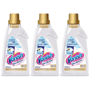3x Vanish Oxi Advance Gel Blanco 690ml