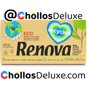 Renova Recycled Pañuelos Faciales 70 Uds