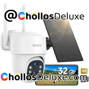 GNCC Cámara Vigilancia 4G Solar 3MP