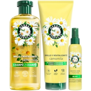 Herbal Essences Camomila Champú +Acondicionador +Spray