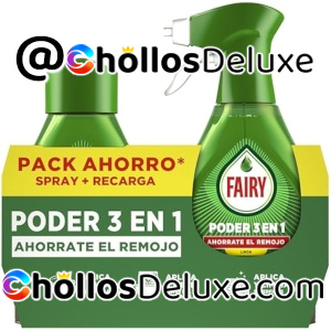 Fairy Poder Sin Remojo Limón Spray 1000ml