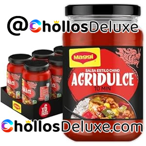Maggi Salsa Asiática Agridulce 6x355g – Auténtico Sabor Oriental