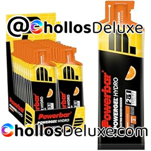 PowerBar PowerGel Hydro Orange 24 × 67 ml – Gel Energético de Alto Carbono + Sodio