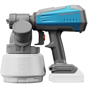 Tilswall Pistola Pintura Inalámbrica 1300ml