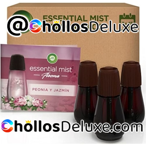 3x Air Wick Essential Mist Recambio Peonía+Jazmín