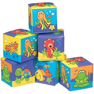 Playgro Cubos Blandos Baño 6 Piezas