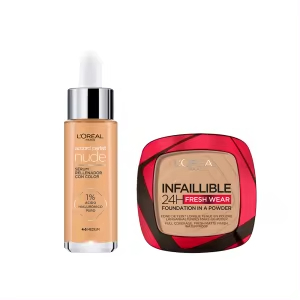 L'Oréal Paris Infalible 24H Polvos +Sérum Color