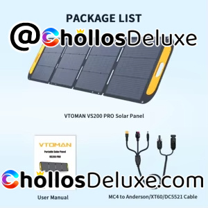 Vtoman VS200 Pro Kit Panel Solar 200W