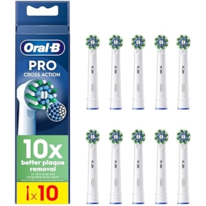 10x Oral-B Pro CrossAction Recambios Cepillo Eléctrico