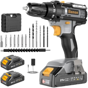 Bamse Taladro Atornillador Batería 21V +Accesorios