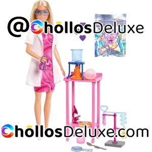 Barbie Científica Muñeca +Accesorios