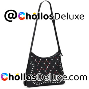 Desigual Yankee Manaos Bolso Bandolera Negro