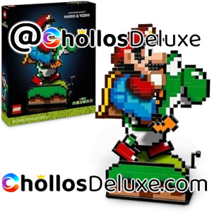 Lego Super Mario World Mario Y Yoshi Maqueta