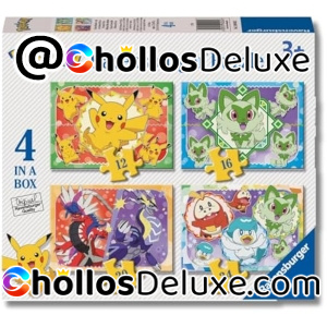 Ravensburger Puzzles Pokémon Pack de 4